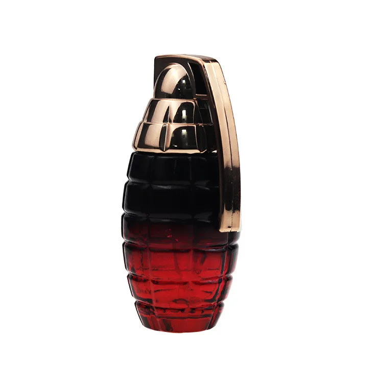 90ml grenade shaped spray empty glass perfume bottles