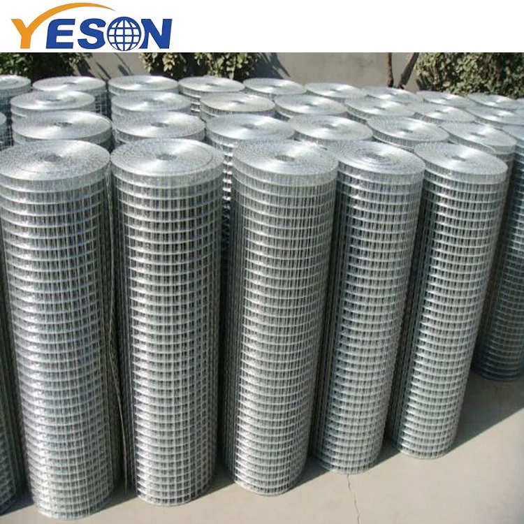 Hot dipped galvanized zinc coated fencing net iron wire mesh 1 inch with paper cover