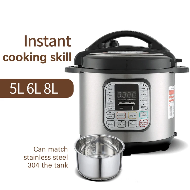 Customize Your Logo 1000w 6l Smart Electric Multi Big Pressure Rice Cooker
