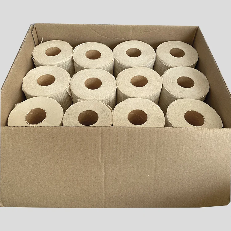 Custom Standard size ultra soft strong toilet paper rolls with customized design logo