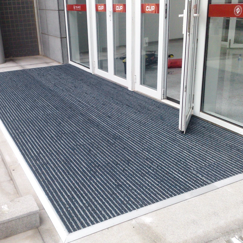 Aluminum Entrance Door Mats Commercial Entrance Mats Anti Slip Sand Scarping High Quality Doormat