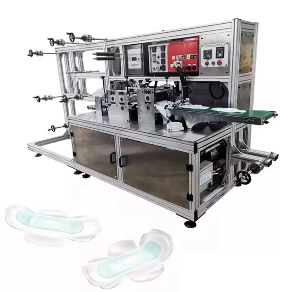 Woman Sanitary Machine Sanitary Napkin Making Machine For Industrial Uses Machine Manufacturer