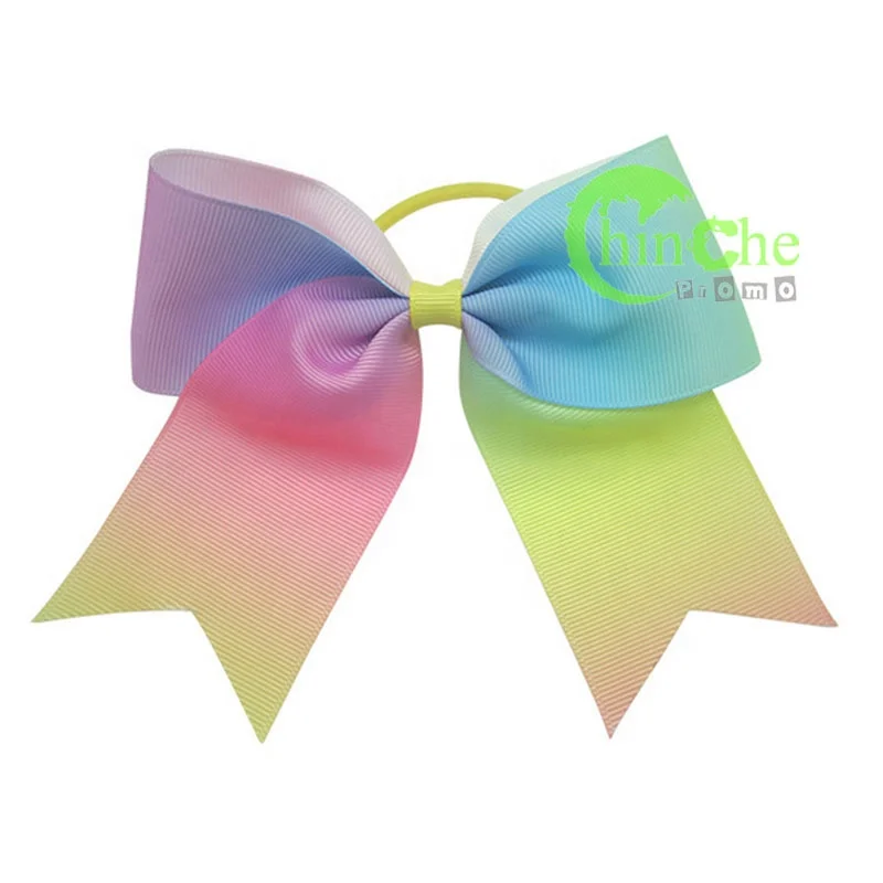 20mm 25mm 38mm 55mm 75mm Rainbow grosgraion ribbon bowtie ready to ship for hair bow ribbon