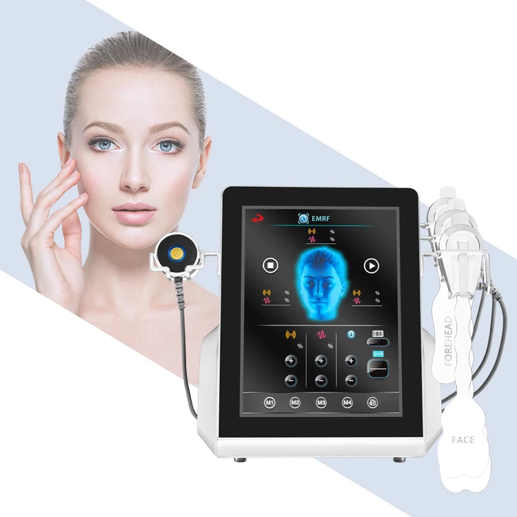Хит продаж неинвазивная машина Emrf 3-Hadle портативная для подтяжки лица уменьшения морщин