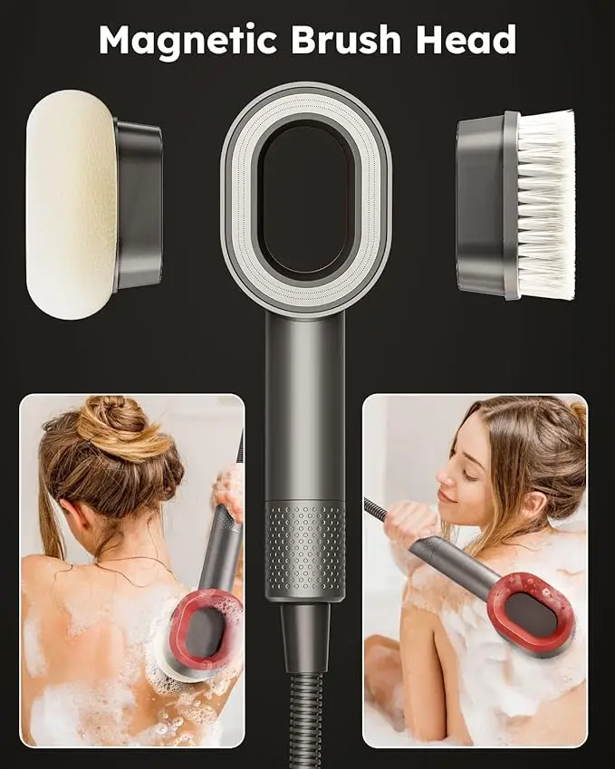 Beauty shower Head Black Filter with vitamin Filter custom color to remove chlorine odor Improve skin moisture
