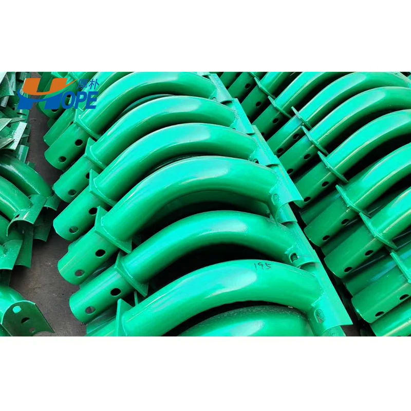 Highway Guardrail Customized Size Color Hot Dipped Galvanized Steel Guardrail