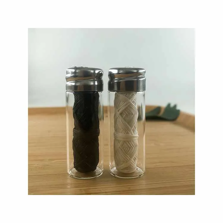 20m/30m Eco-friendly Biodegradable Vegan Corn Strach Dental Floss Manufacturers