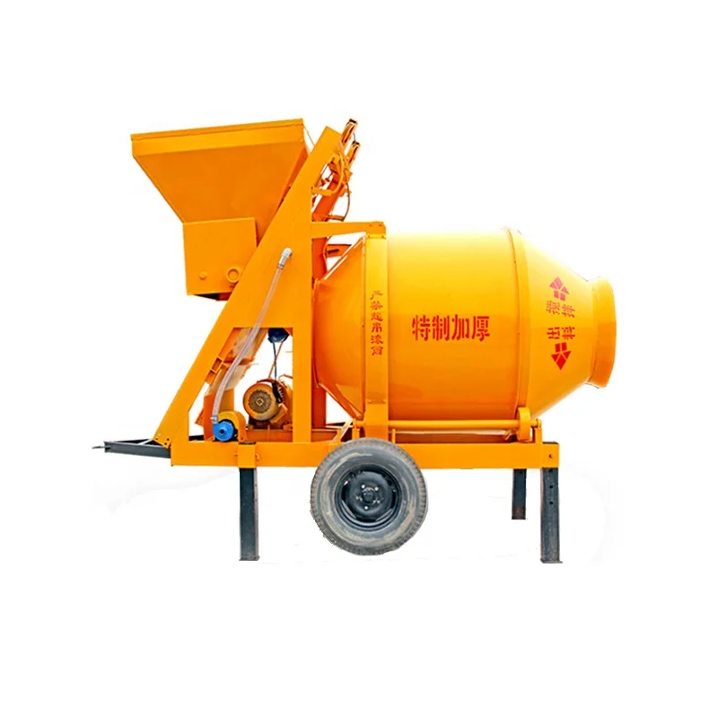 High quality JZC350/500 electric portable concrete mixer with low price in China