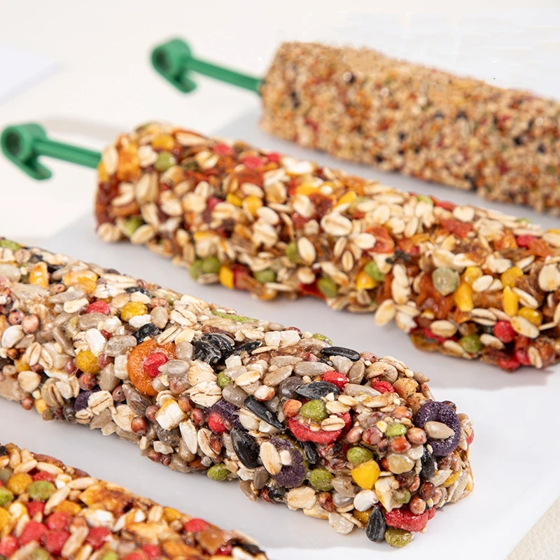 New listing Supplement trace elements Fruit Vegetables Nut Bird Food Molar beak Parrot Food Bird Grain Snack Stick