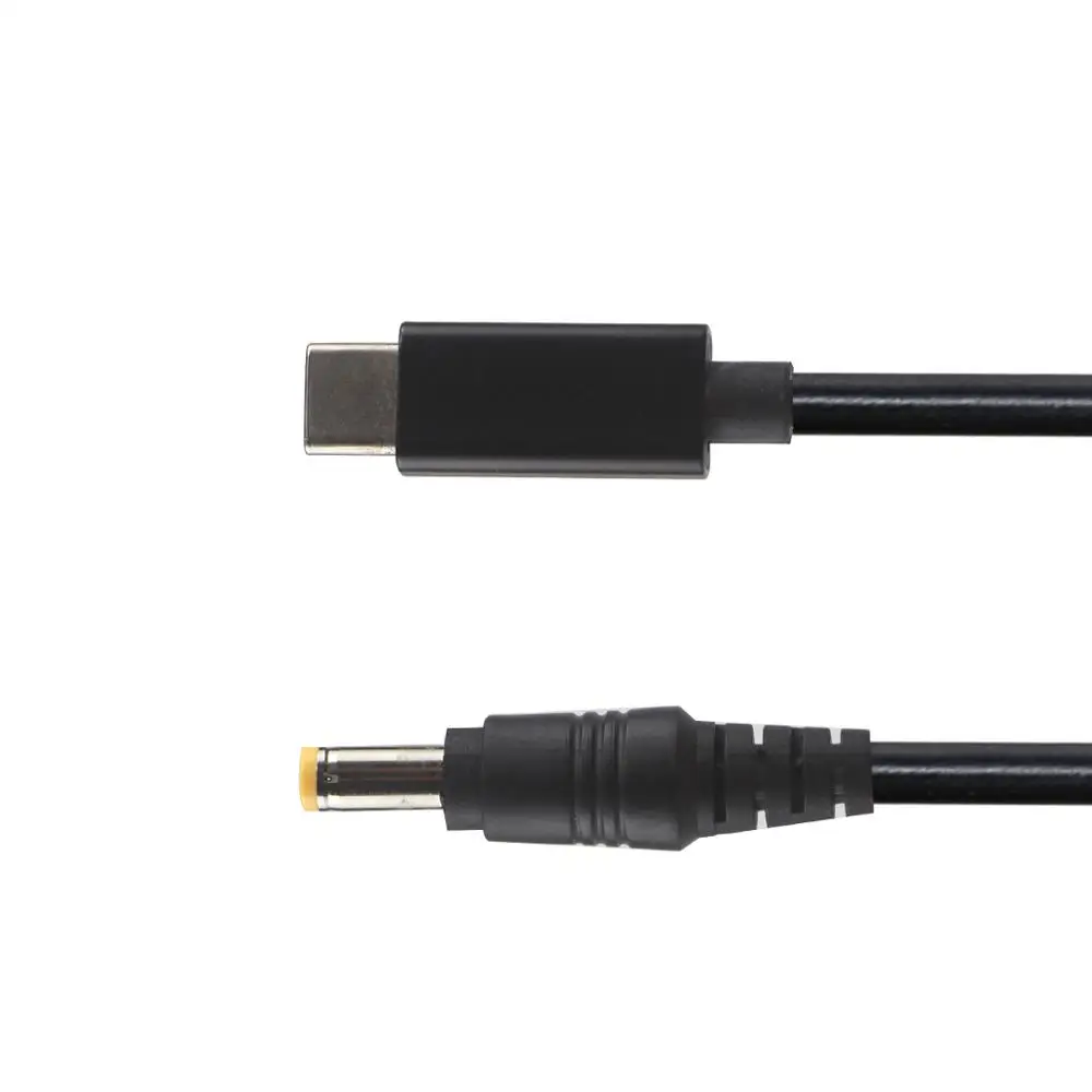PD 2 0 USB 3 1 Тип C к DC 20V/12V 5 мм штекер питания 5/9/15V USB-C встроенный emarker чип кабель для зарядного устройства