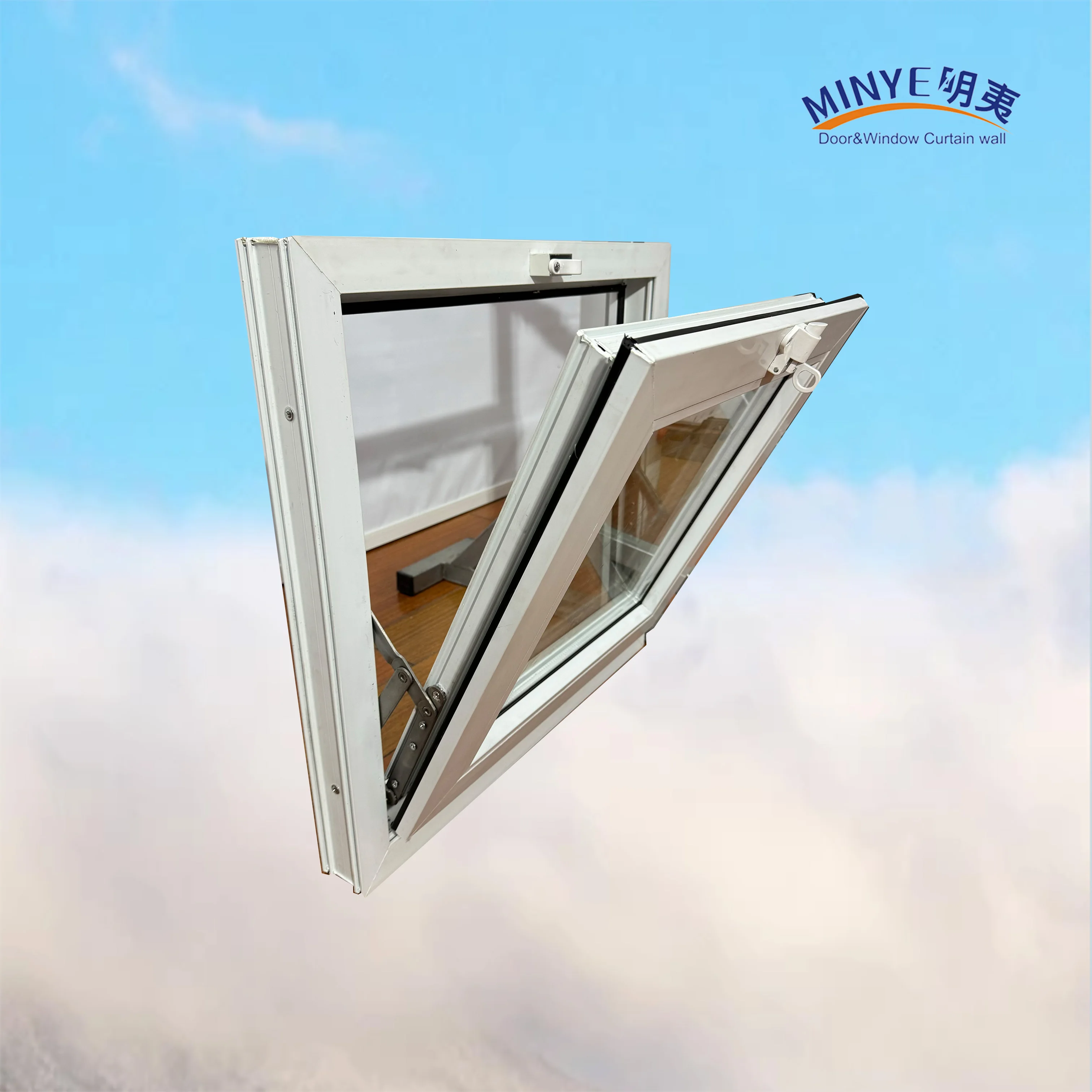 upvc tilt window Australia standard double tempered glass