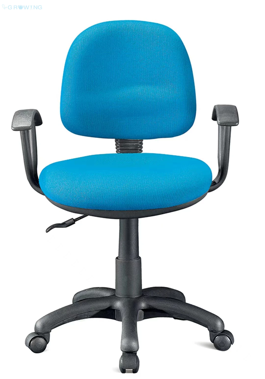 Colorful Modern Ergonomic Office Chair Lift Swivel Executive Staff Chair with Fabric Coating for Student Studying