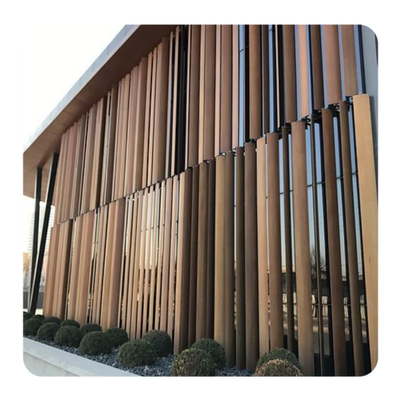 Metal wall mini louver window aluminum shutter exterior storm protection