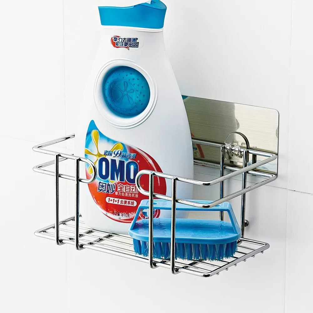 Corner Shelf  Bathroom Shower Caddy  shelf Basket Stainless Steel  Wall Mount Chrome Bathroom Accessories