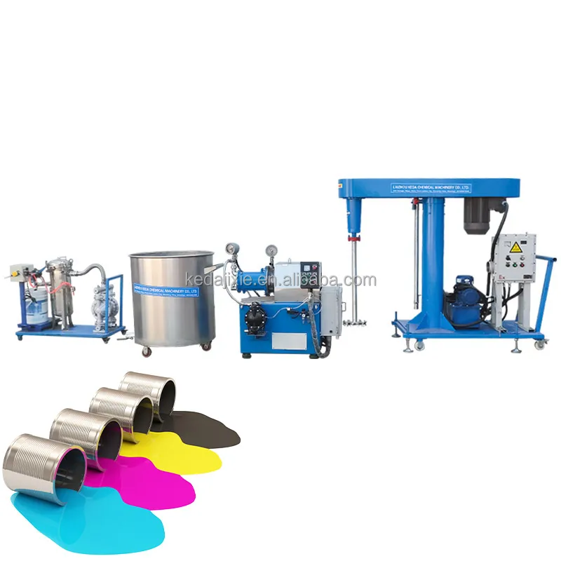 High Quality Fast Flow Bead/Sand Mill Prinking Ink/Color Paste/Paint Making Machine