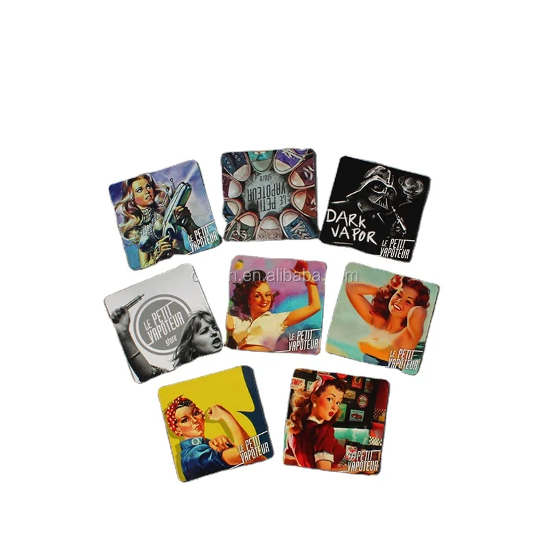 Factory price cheap sublimation fridge magnet paper photo magnets