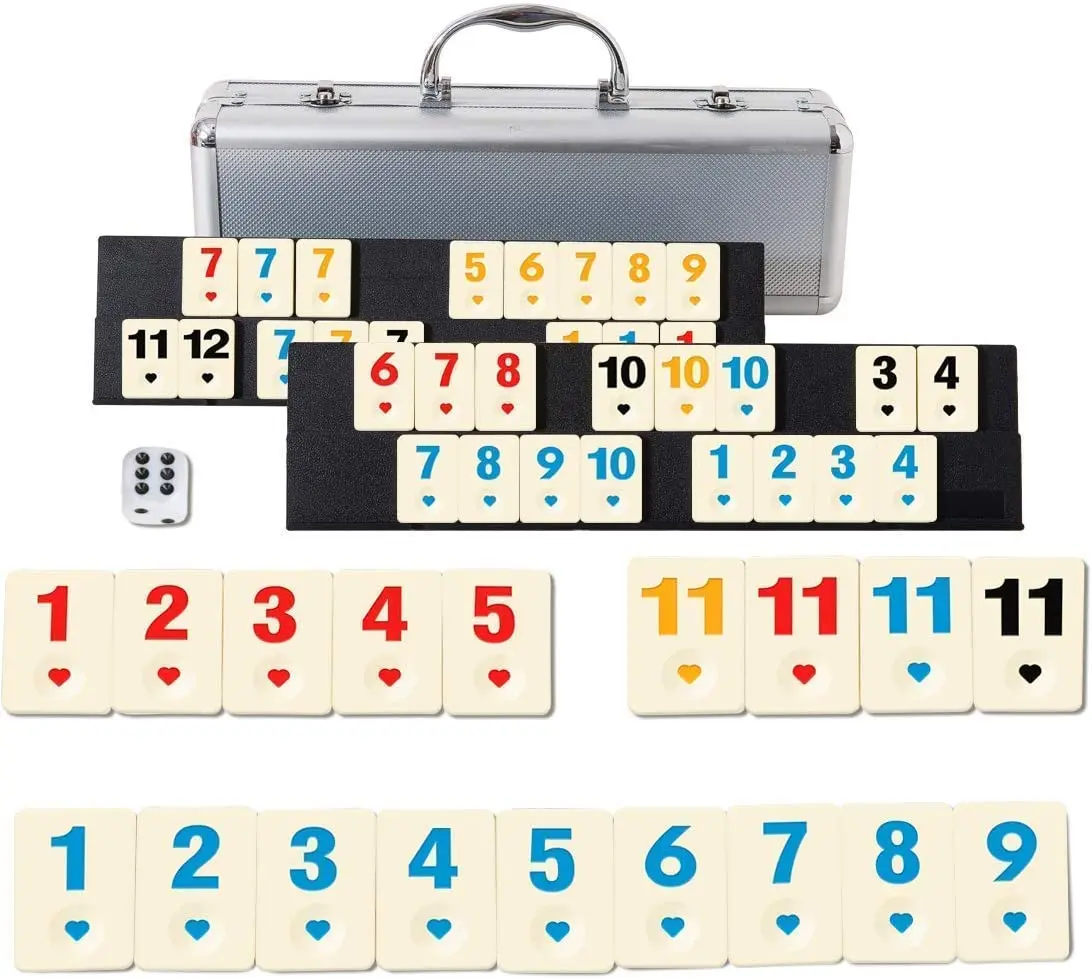 Factory Custom rummy game set hot sale rummy titles set in board game