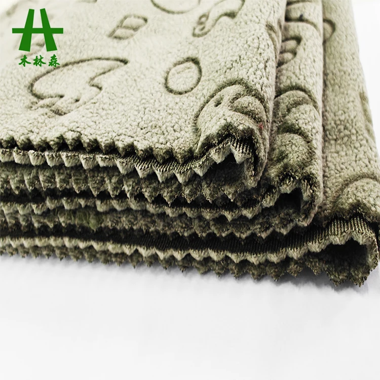 Mulinsen Textile Polyester Stretch Soft Customized Design Cutting Aoli Velvet Fabric Factory