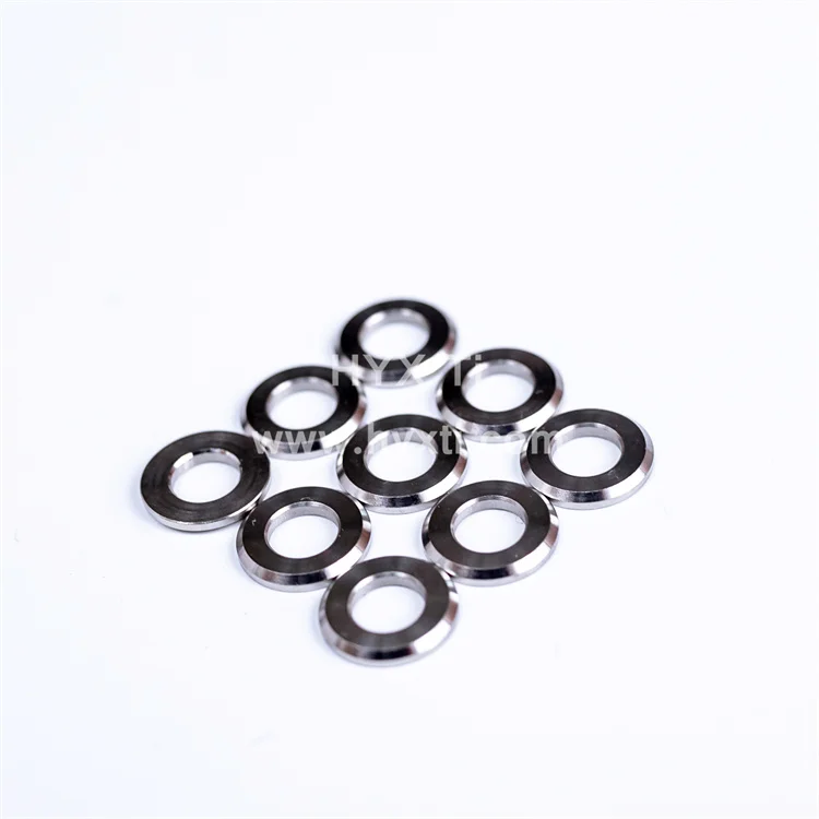 ISO Standard PVD Coating M2-M64 size Titanium Washer for Industrial