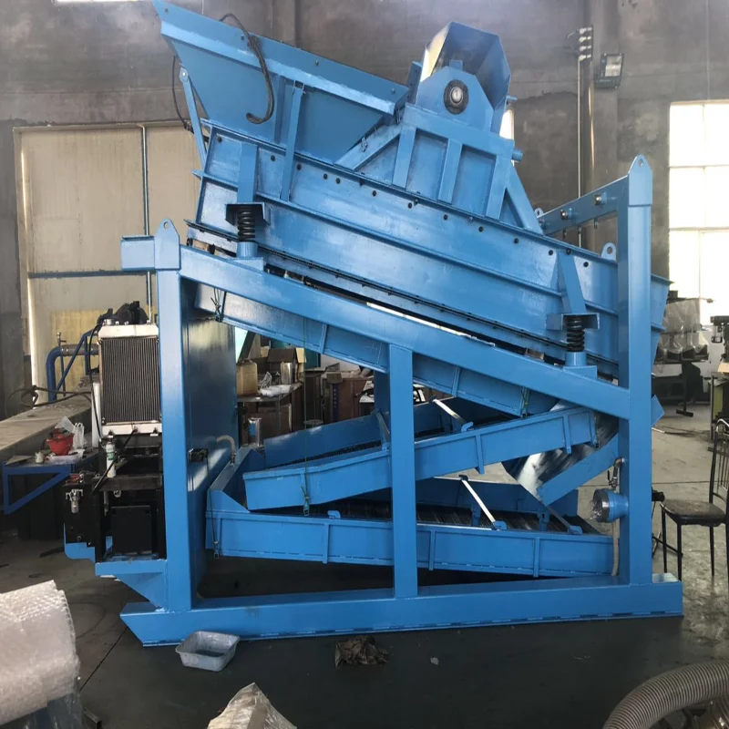 China Stainless Steel Automatic Powder Sifting Machine Linear Vibrating Screen Sieve