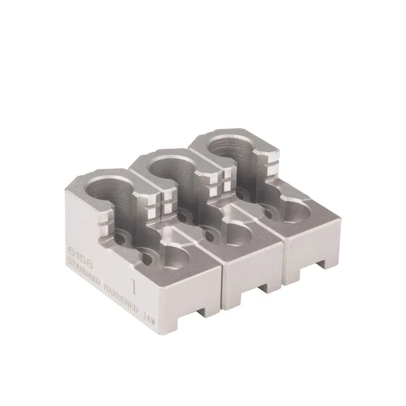 5 Inch Standard Jaw Steel Pneumatic Chuck 3 Jaw Hard Jaw For lathe chuck