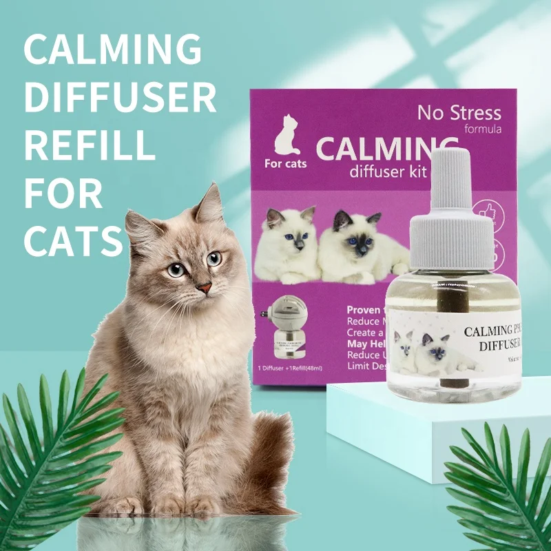 Диффузор для собак, рельефный феромон для снижения проблемы с лай, жевательным диффузором для домашних животных