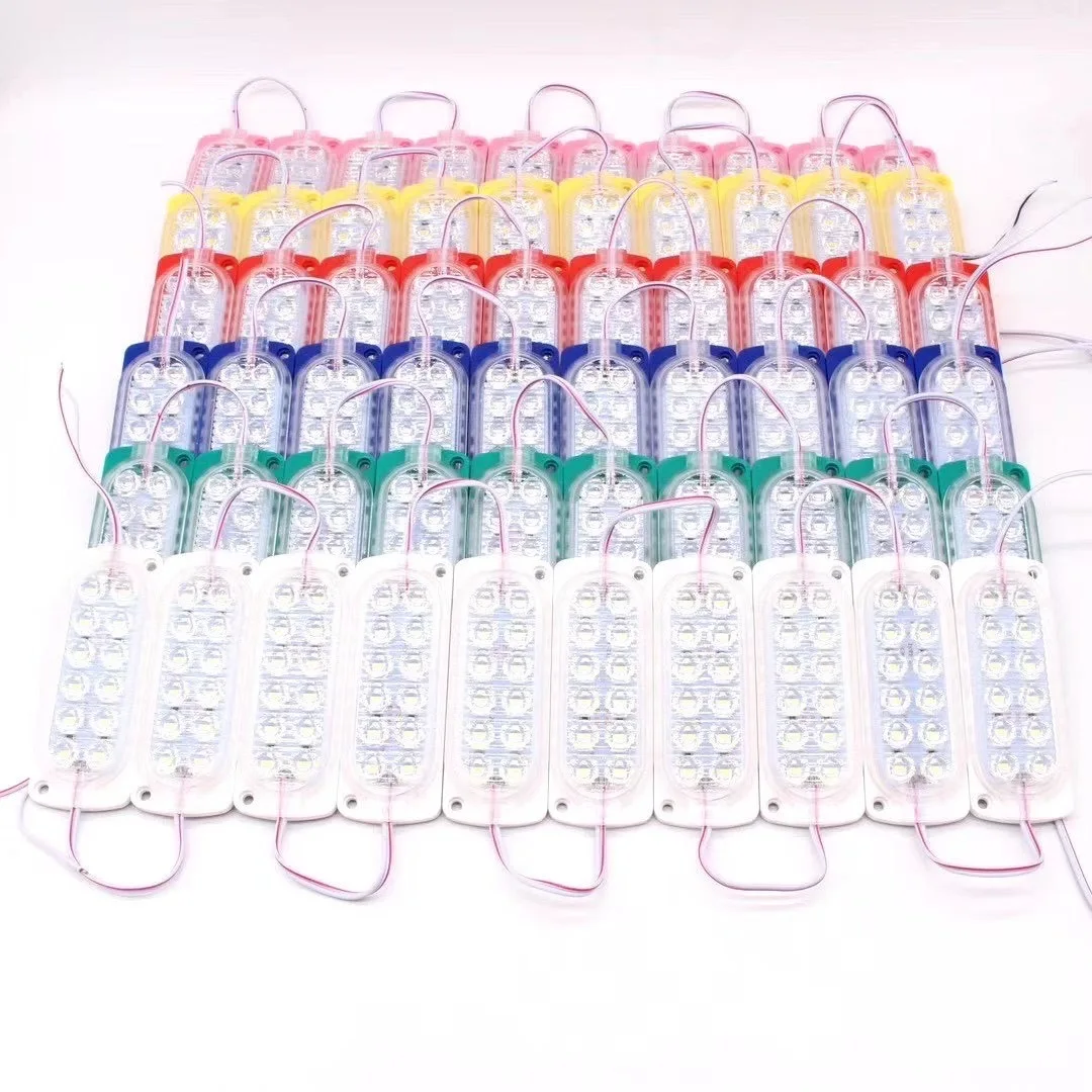 DC12V DC24V single row one line double row two line led automotive vehicles motorbike accessories chip modules light