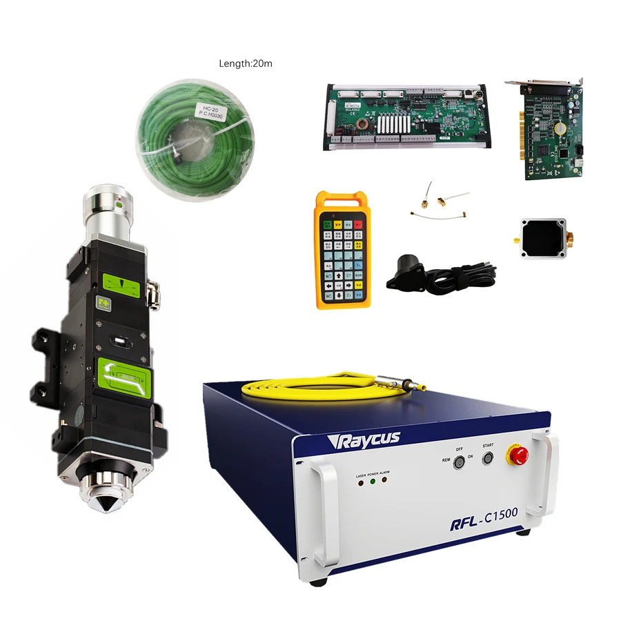 China Fiber Laser Source 1500W RFL-C1500 for Metals Cutting Application