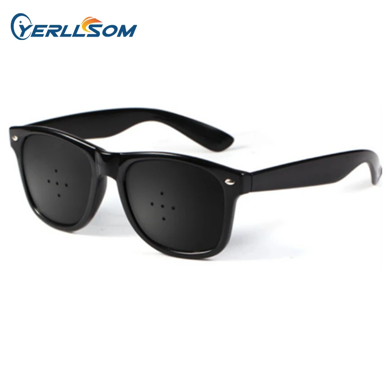 Hot Selling Rice Nail Small Hole Glasses PC Black Sunglasses UV400 White and Black Glasses Stylish Fashion Custom for Men Women