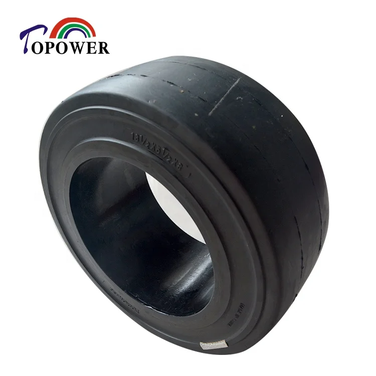 
Hight quality Topower Brand press on solid tyre 13 1/2x5 1/2x8 trailer use 