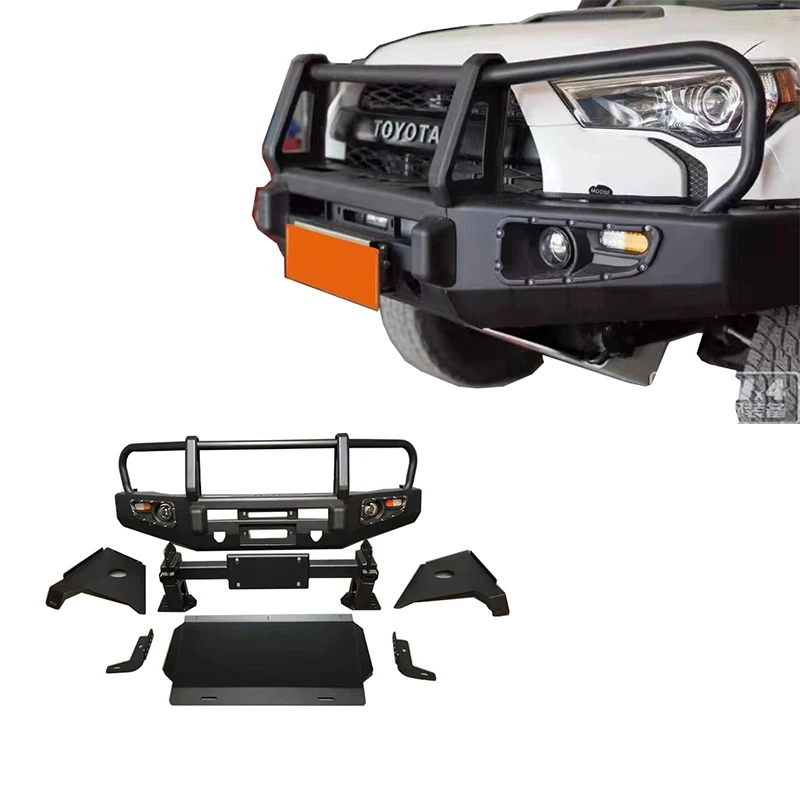 Factory Supply 4x4 Accessories Front Bumper Carbon Steel Rear Bumper Side Steps  For Toyota 4Runner