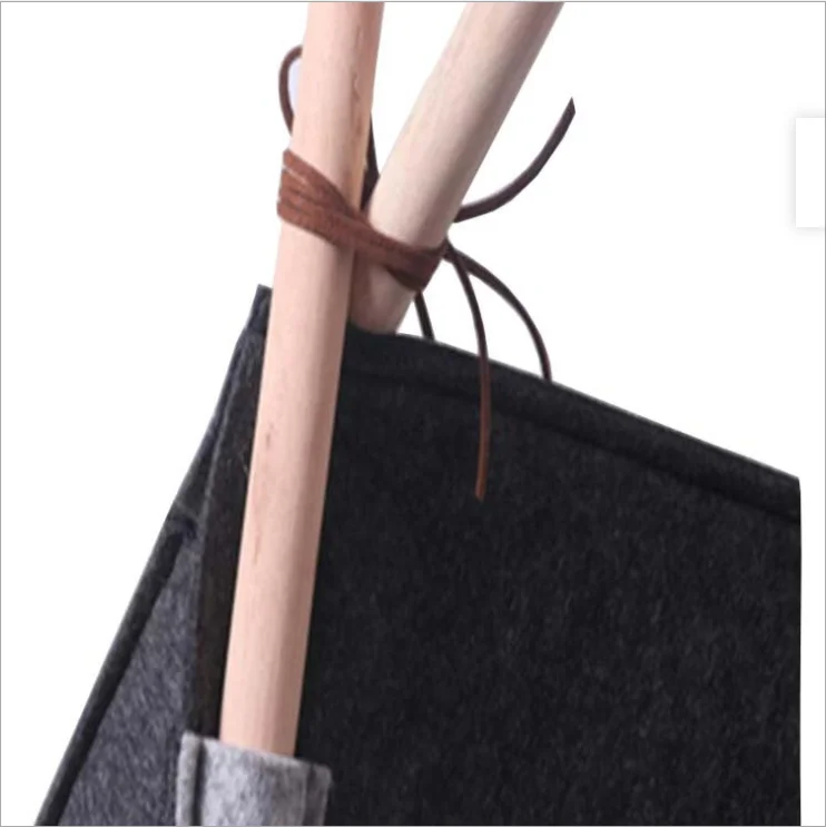 High Quality Indoor Cats Felt Pet Nest Tube House Bed Round Cave