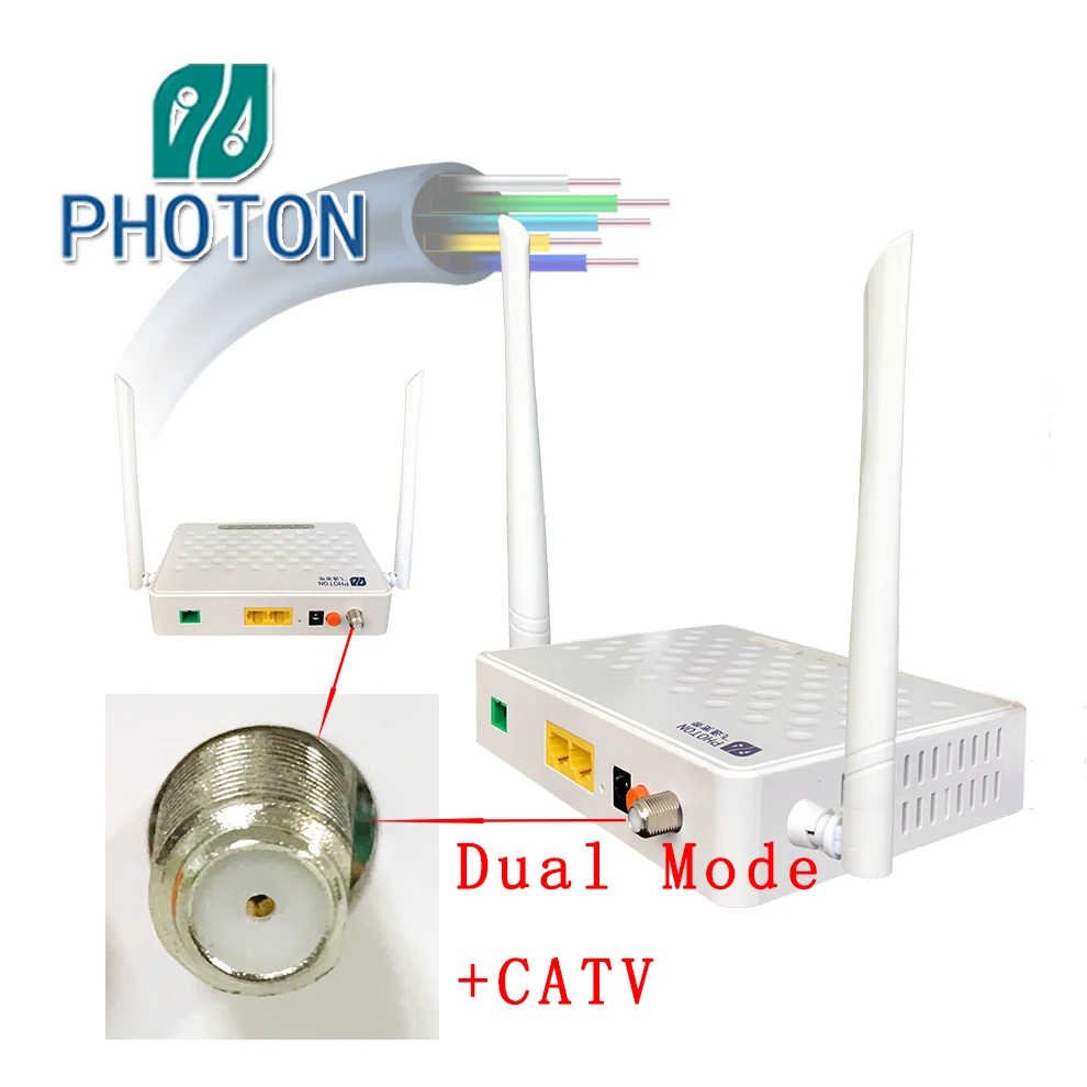fiber optical equipment catv wifi gpon onu F2232w