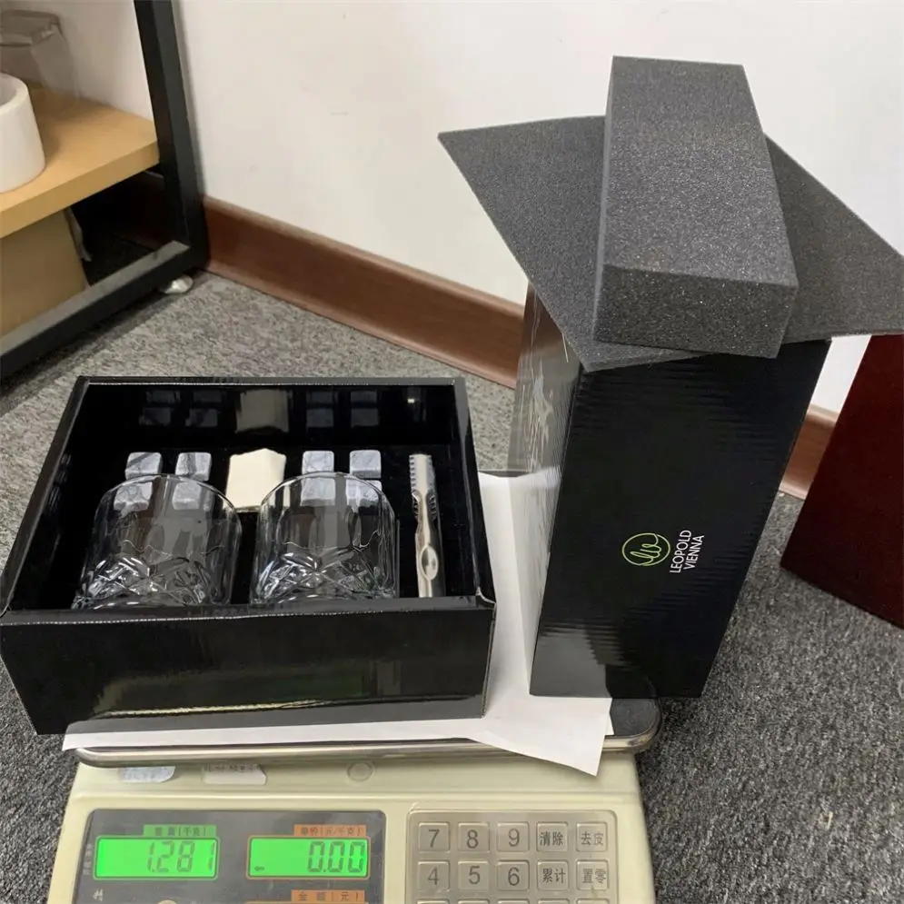 Lovely Wooden Treasure Engraved Whiskey Stone Box Set Box For Groomsmen Gift