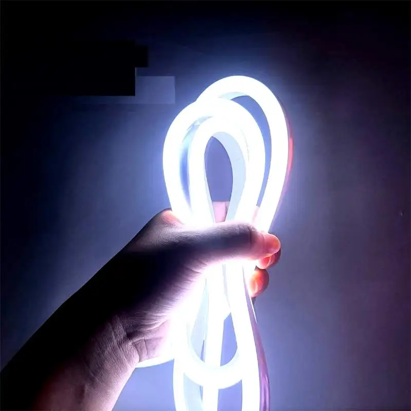 Outdoor Led Strip Lights Neon Flex Rope Non Dot Neon Led Light Strip Neon Sign Banana