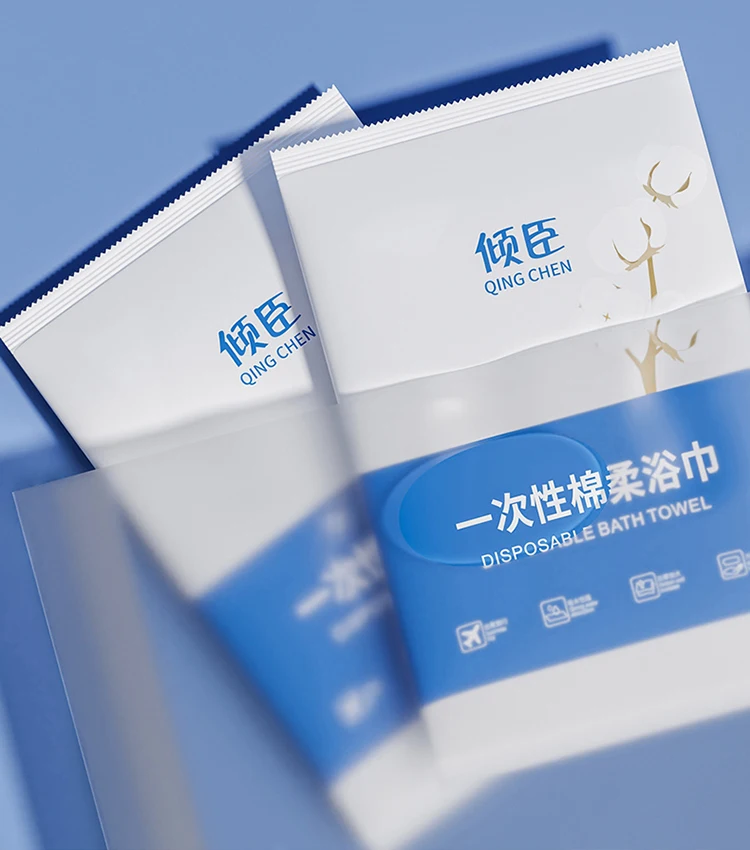 Towels 70*140cm/70g Viscose Bathroom Disposable Bath Towel For Hotel travel home Outdoors