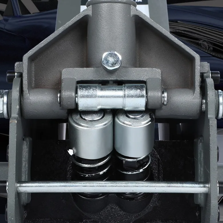 Heavy Duty 5 Ton Capacity Low Profile Hydraulic Trolley Floor Jack Quick Rise with Dual Pump Pistons