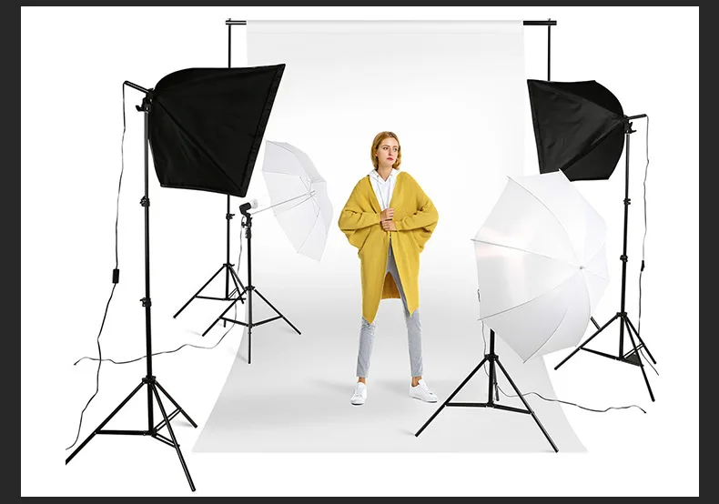 Hot Sell Stand Camera Photography Equipment Background Professional Softbox Light Backdrop with Photography