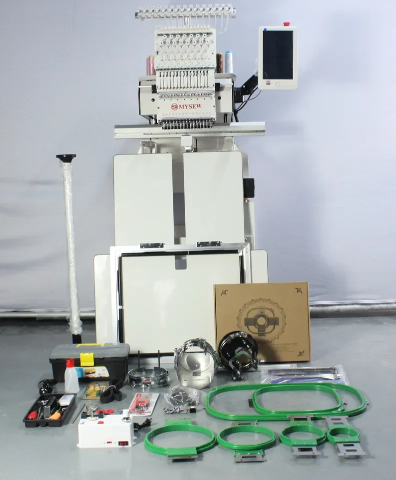 MYSEW MBC 1501(scope:40*51cm) Industrial High Speed Single Head Automatic Digital Computer Controlled Embroidery Machine Prices