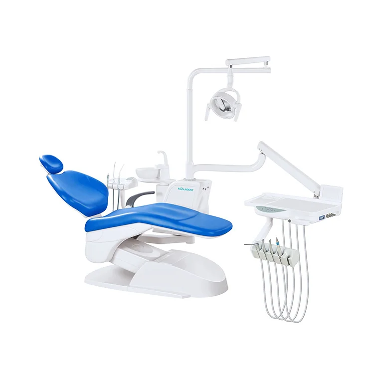 
cheap blue color ergonomic LED light best roson dental chair price 