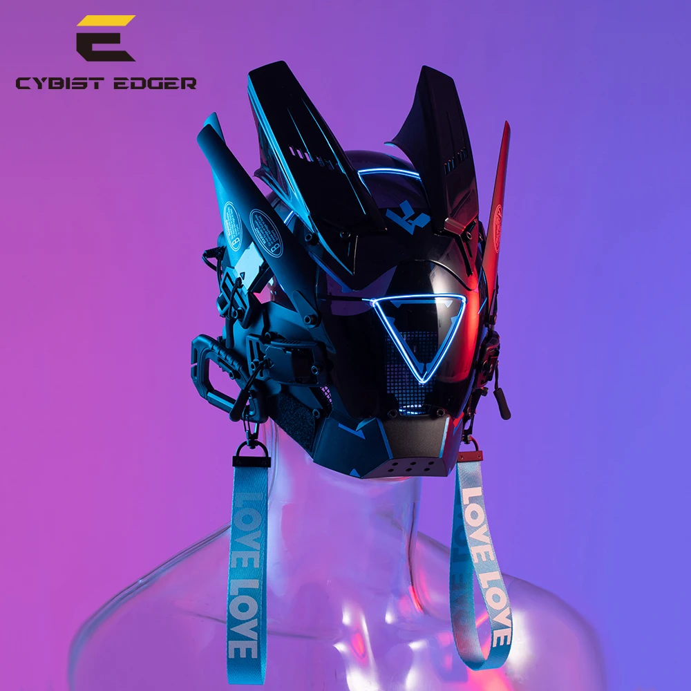 CYBER24 Cyberpunk mask - cyber mask - Samurai helmet - Tactical helmet Cosplay - Cyberpunk Cosplay