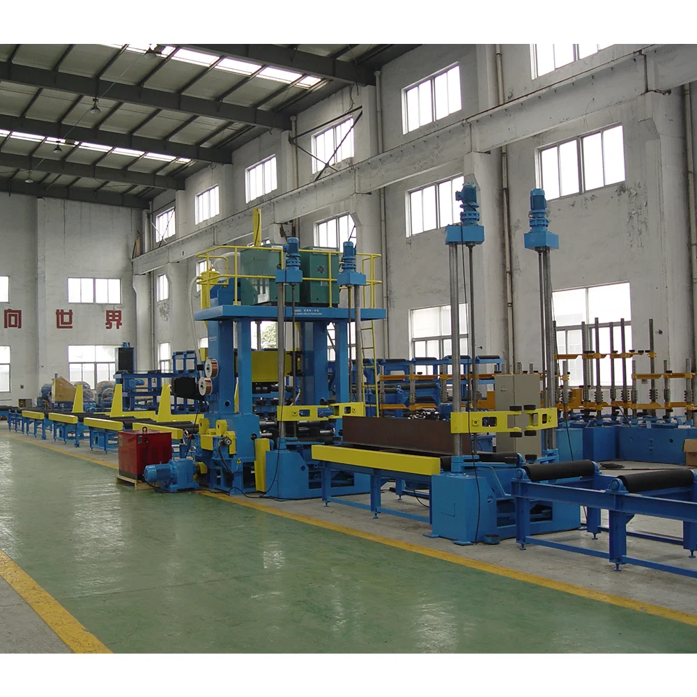 Hot Selling Product H Beam Steel Assembly-Welding-Straightening Welding Line For H-Profile Steel Machine