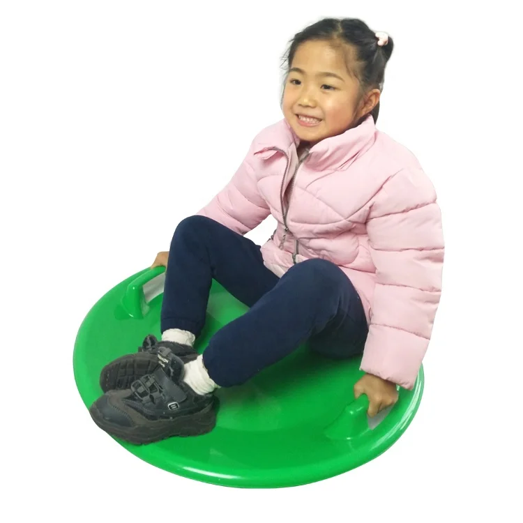 Пластиковый диск Песок Трава снег слайдер с ручкой блюдце большая винтажная скользящая сани гидроцикл лыжи бег роутер цвет сухой