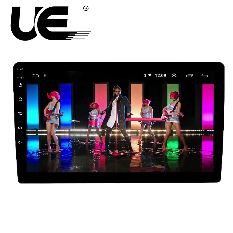 JYT Android Double Din Car Stereo with GPS Navigation 9 Inch Touch Screen Radio BT FM Radio Receiver Support WiFi