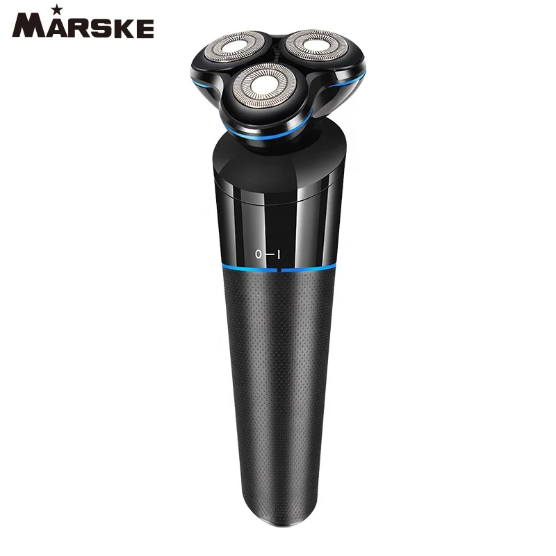 MARSKE 3333 multi-function four-in-one floating cutter head nose hair device sideknife body wash three-head shaver