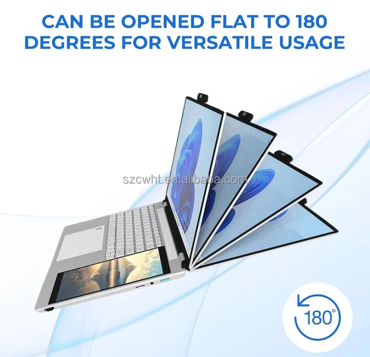 In-tel N95 32gb Ram Student Laptop Notebook Computer New for Business Arrival Dual Screen 15.6 Inch 1920*1080p  OEM SSD