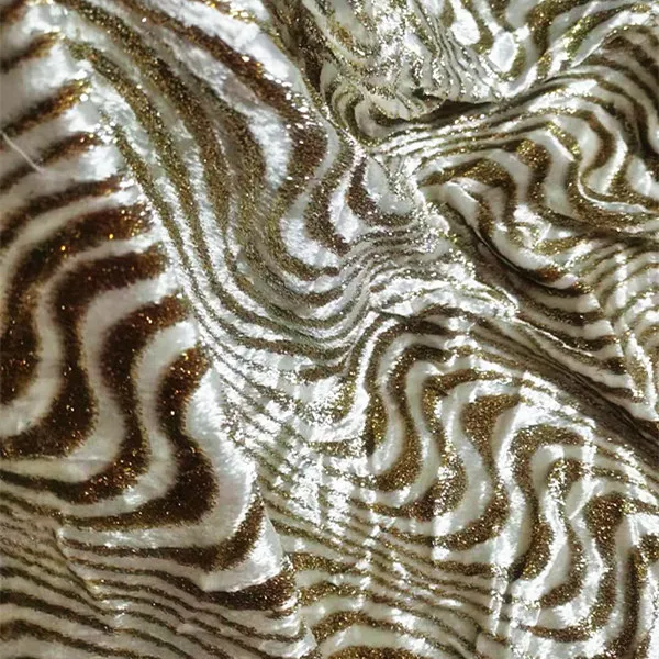 Супермягкая чистая шелковая блестящая люрексная жаккардовая мягкая бархатная ткань с металлическим блеском для платьев или шарфов