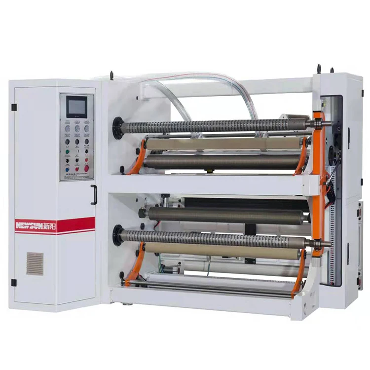 
FHQR-1300 1300mm width 300m/min speed slitting rewinding machine 