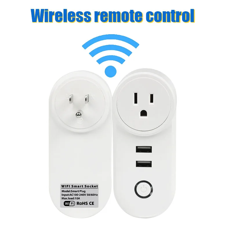 smart home automation UK alexa wifi plug multi Remote Control tuya smart Power plug Socket portable timer for home appliances