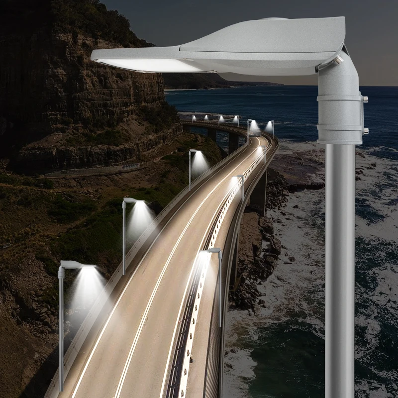 Energy saving IP66 waterproof outdoor 30W 50W 100W 150W 200W die cast aluminum housing diode LED street light